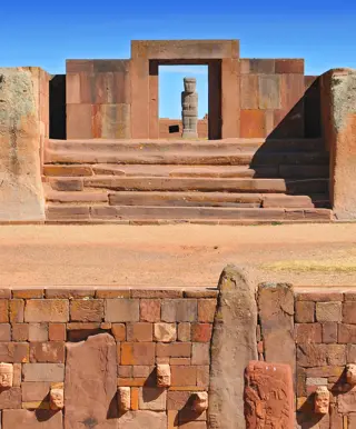 Erkunde Tiwanaku